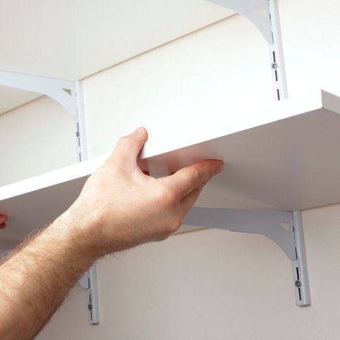 Hooks, squares and shelves
