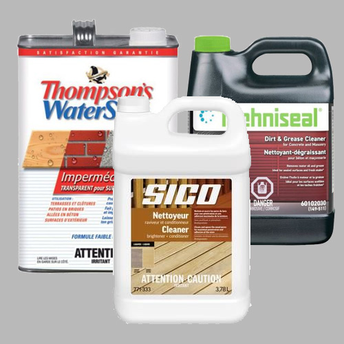 Treatments, Cleaners, Preservatives