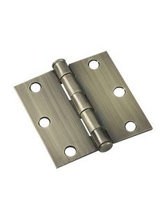 Penture de porte, laiton antique, 3", 2/pqt