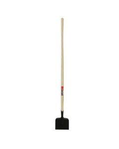 7" Ice Scraper with Tempered Steel Blade and Long Stained Ash Handle