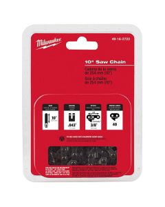 Chaîne de scie à chaîne de 25,4 cm (10 po)