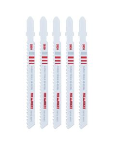 4 in. 8 TPI Bi Metal Jig Saw Blade    T Shank (5 Pack)
