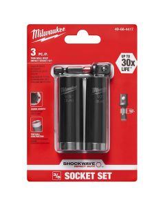 SHOCKWAVE 3/8" DR 3PC IMPACT SOCKET SET