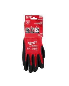 Gants revêtus de nitrile à résistance aux coupures de niveau 1 XL