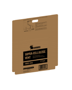 Carton For Blown Insulation Sopra-Cellulose Vent