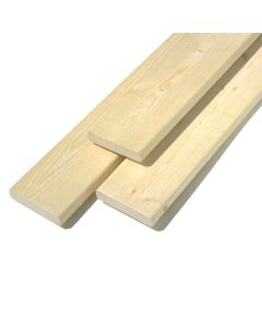 Spruce Wood  1" X 4" X 10'  KD