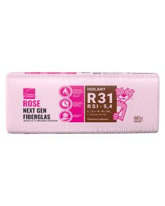 R-31 Pink Next Gen Fibreglas Insulation 24-inch x 48-inch x 9.25-inch (64 sq.