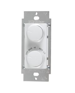 Contrôle de ventilateur Blanc