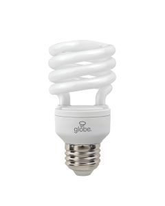 13W Fluo-Compact Light Bulbs, Pack of 6