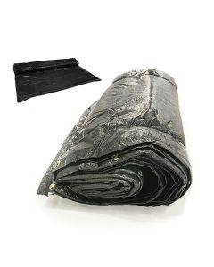 Insulated Concrete Curring Blanket With Air Bubble 8'x 24' Black
