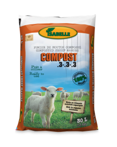 Fumier de mouton composté 30L