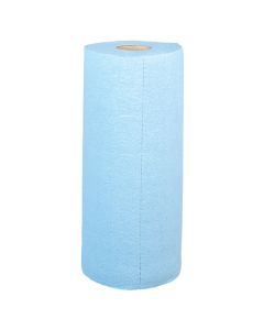 Papier essuie-tout ultra résistant bleu 24 feuilles /par rouleau