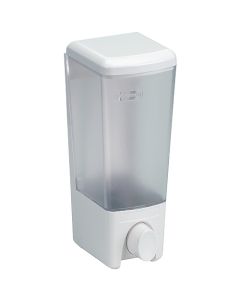 Distributeur de savon 455ml, blanc 7.5"