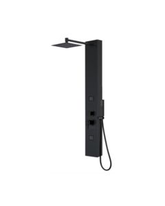 Colonne de douche noir s/s