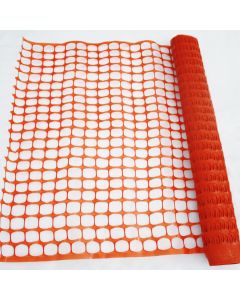 Clôture à neige en plastique 1 m x 15 m (5 lb) orange
