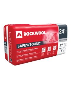Insulation Safe & Sound Steel 24"x3" 64.67sq.ft