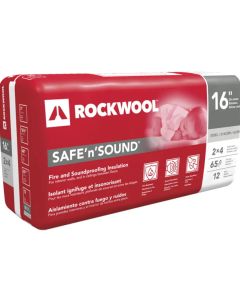 INSULATION ROXUL/ROCKWOOL STEEL 16"x 3"x 48" 64sf