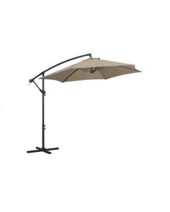 Parasol excentré 9' pour la terrasse -Sable