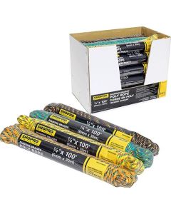 Corde tressée poly 1/4"X100'