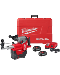 M18 FUEL Brushless Cordless 1 in. SDS Rotary Hammer with Dust Extractor Kit