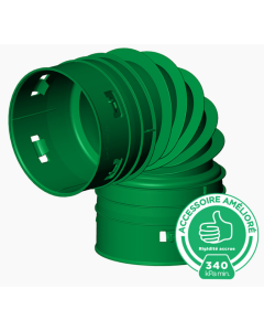 90dg Drainage PE Elbow 4"