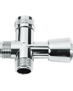 Inverseur de douche - chrome