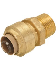 3/4" Push-Fit Male Adapter - Lead Free