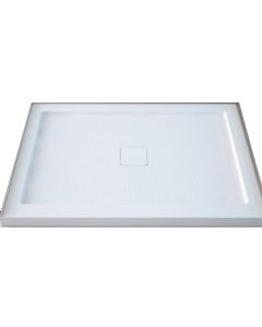 Base de douche 48"x32" reversible - drain au centre - pour porte 26300909