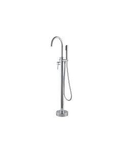 Standing Bathtub Faucet Chrome