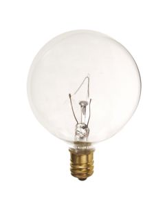 Light Bulb 16 1/2 60W Clear Cand. 2/Pck