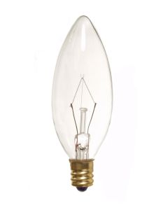 Ampoule 25W Clair Cand. 2/Pqt