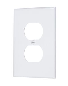 Plaque de Prise Double-MIDI-Blanc