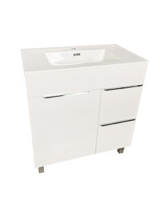 White Vanity 31-1/2"X18"X34"