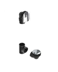 Overflo Black matte Click ABS 1 1/2"
