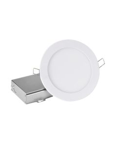 Slim LED Recessed Fixture 9w 4" (1/Pk)
