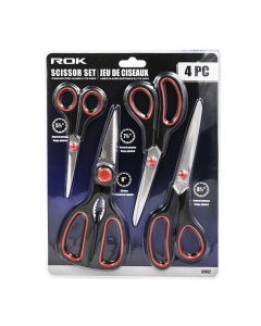 Ensemble de 4 Paires de Ciseaux