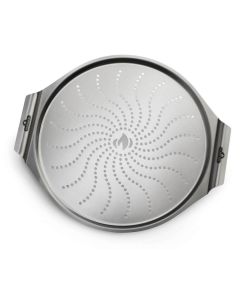 14" Stainless Steel Pizza plate for BBQ