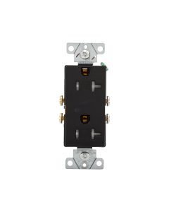 Prise Decora Inviolabe Noir 20A