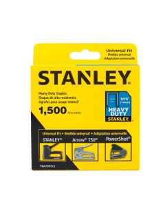 Staples T50 - 9/16" - 1500/Pkg