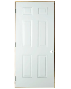 Steel Shed Door - 34" x 4-5/8" - Outswing Left
