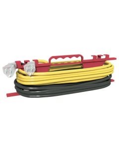 Ensemble duo de rallonges électrique 16/3 x (2 x 20') et support en bonus