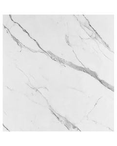 Panneau Mural 5mm x 4'x 8' Immitation Marbre Blanc