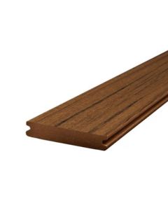 Trex 1"x6"x16' - Transcend Tropical Planche en Composite rainuré - Spiced Rum