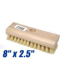 Beige Acid Brush with Tampico Fibers - 8"x2.5"