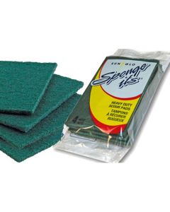 4-Pack Green Rough Scouring Pads