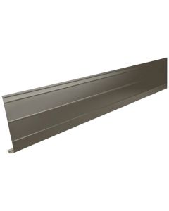 Fascia en aluminium, brun commercial, 6" x 9'10"