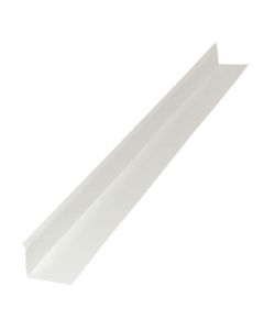 Moulure d'égouttement, blanc, 2" x 1-1/4" x 12'