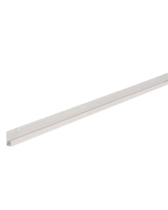 Moulure J 1/2" pour soffite en aluminium 12 pi Blanc #431