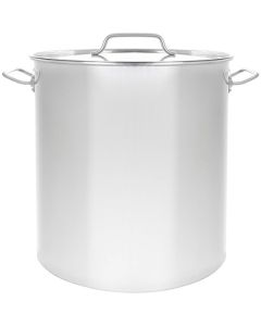 Marmite avec couvercle, 50l, acier inoxidable
