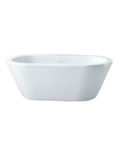 Baignoire autoportante Kaylee, 63"L x 33.44"P x 21.63"H